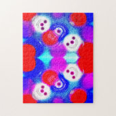 Funny cells art legpuzzel (Verticaal)