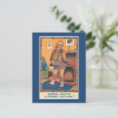 Funny  centrale verwarming in Bonnie Scotland Briefkaart (Staand voorkant)