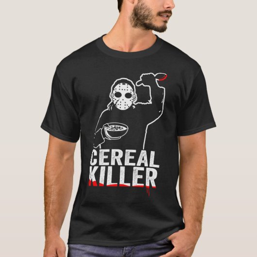 Funny Cereal Killer - Breakfast T-shirt (Voorkant)