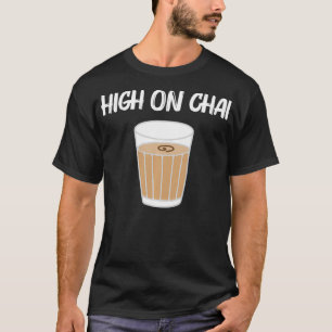 Funny Chai Tea Design for Men Women Desi Chai Latt T-shirt
