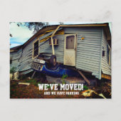 Funny change of address briefkaart (Voorkant)