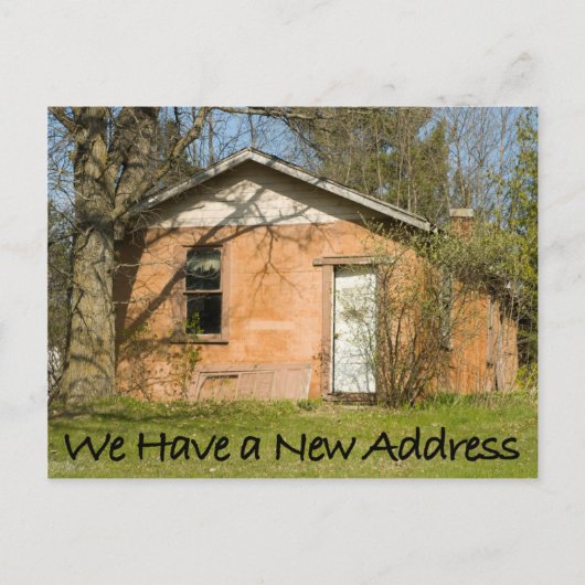 Funny Change of Address Briefkaart #31 (Voorkant)