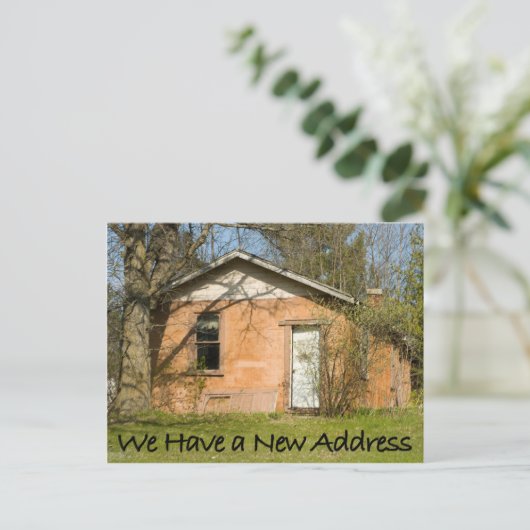 Funny Change of Address Briefkaart #31 (Staand voorkant)