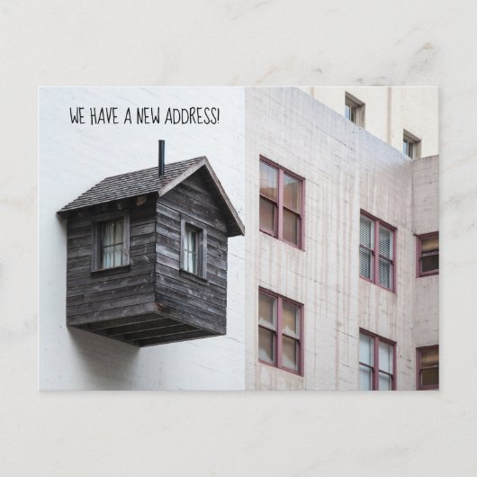 Funny Change of Address briefkaart - personalize (Voorkant)
