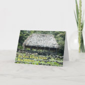 Funny Change of Address - Polynesian Hut Aankondiging (Voorkant)