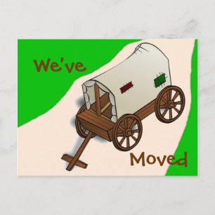 Funny Change of Address Post Card Aankondigingskaart