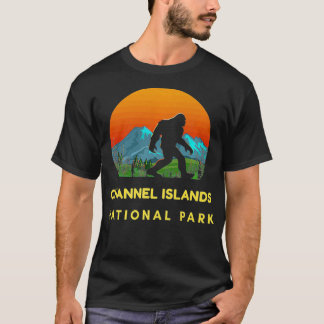 Funny Channel Islands National Park Bigfoot Hiking T-shirt