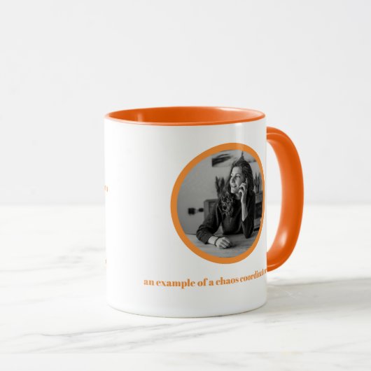 Funny Chaos Coordinator Definition Kantoor Medewer Mok (Voorkant rechts)