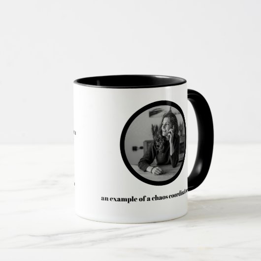 Funny Chaos Coordinator Definition Kantoor Medewer Mok (Voorkant rechts)