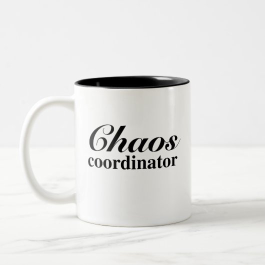 Funny Chaos Coordinator Mok mam (Links)