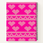 Funny Chaotic Cat KnitProjects Notitieboek (Achterkant)