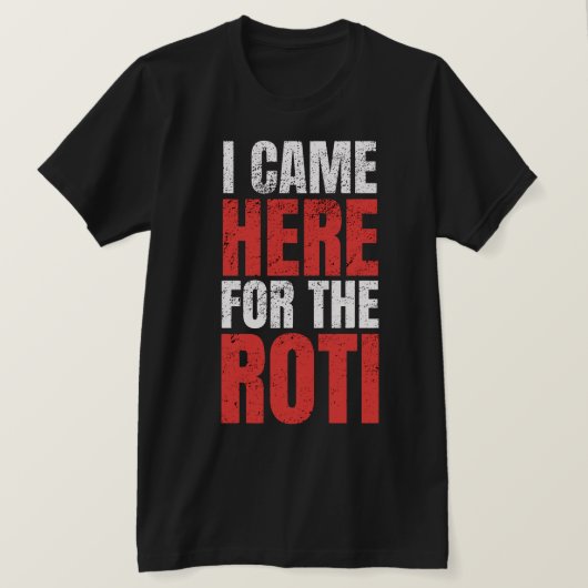 Funny Chapati T-shirt (Design voorkant)