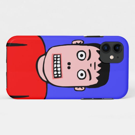 Funny Character 01 Case-Mate iPhone Case (Achterkant (horizontaal))