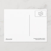 Funny Character Briefkaart (Achterkant)