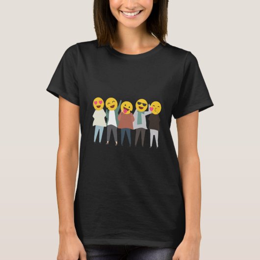 Funny Characters T-shirt (Voorkant)