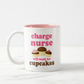 Funny Charge Nurse Tweekleurige Koffiemok (Links)