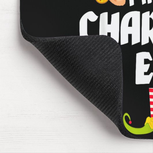 Funny Charming Elf Matching Family Group Pj Christ Muismat (Hoek)