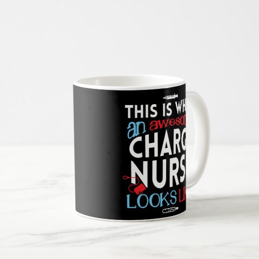 Funny Charse Coffee Mok Verpleegkundigen Week Gift (Voorkant rechts)