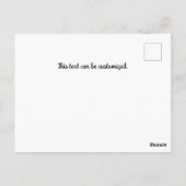 Funny Chart Colombian Nutrition Facts Briefkaart (Achterkant)