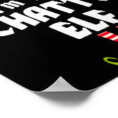 Funny Chatty Elf Matching Family Group Pj Christma Poster (Hoek)