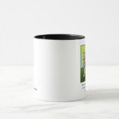 Funny Cheap Wine Humor Mok (Midden)