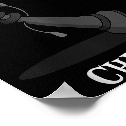 Funny Checkmate Chess Basketball Game Board King P Poster (Hoek)