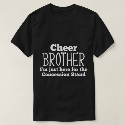 Funny Cheer Brother Boys Sibling Cheerleader Son C T-shirt (Design voorkant)