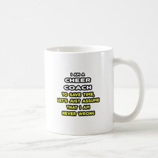 Funny Cheer Coach T-Shirts en Gifts Koffiemok