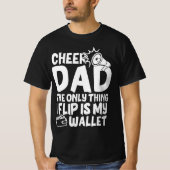 Funny Cheer Dad T-shirt (Voorkant)