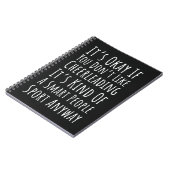 Funny Cheer Gift For Team Cheerleading Cheerleader Notitieboek (Linkerzijde)