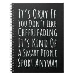 Funny Cheer Gift For Team Cheerleading Cheerleader Notitieboek