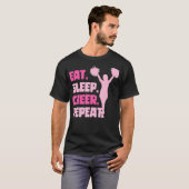Funny Cheerlead Cheer Practice Cheer Team Cheer T-shirt (Voorkant volledig)