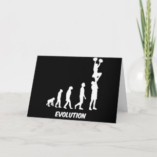 Funny cheerleading kaart