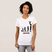 Funny cheerleading t-shirt (Voorkant volledig)