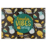 Funny Cheese Pun Retro Dairy Food Pattern