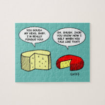 Funny Cheese Tasting Party Smalltalk Cartoon