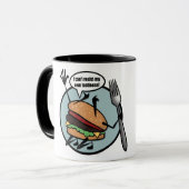 FUNNY CHEESEBURGER RINGER MOK (Voorkant links)