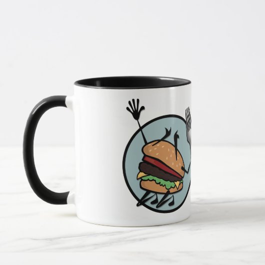 FUNNY CHEESEBURGER RINGER MOK (Links)