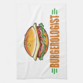 Funny Cheeseburger Theedoek (Verticaal)