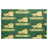 Funny CHEESEOLOGIST Cheese Making Cheesehead Stof (Fat Quarter)