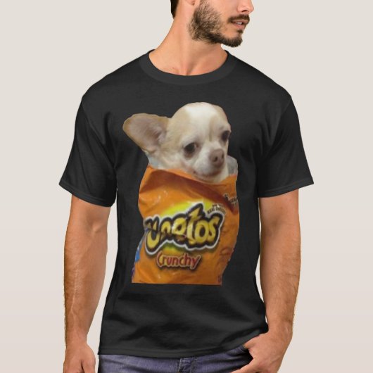 Funny Cheetos Corgi Kawaii T-shirt (Voorkant)