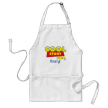 Funny Chef Apron met zakjes, Cool Story Bro