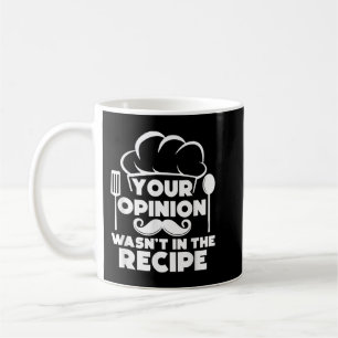 Funny Chef Art Mannen Vrouwen koken gebak koken ko Koffiemok