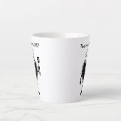 Funny Chef Character Cooking Latte Mok (Voorkant)