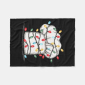 Funny Chef Christmas Graphics Lights Lover Cook Co Fleece Deken (Voorkant (Horizontaal))