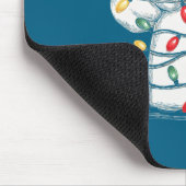 Funny Chef Christmas Graphics Lights Lover Cook Co Muismat (Hoek)