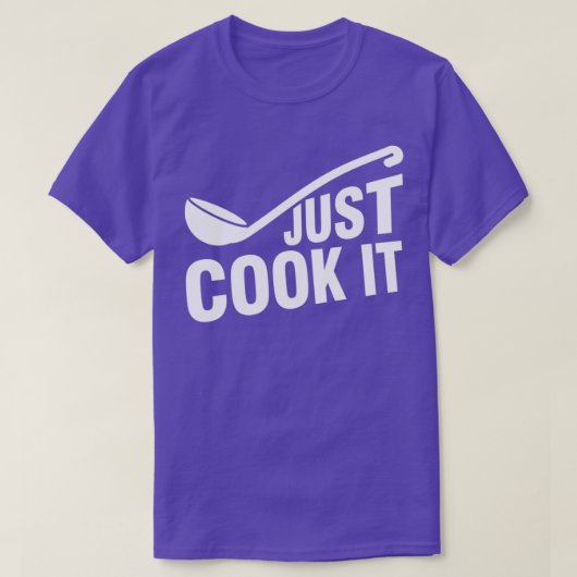 Funny Chef cook saying T-shirt (Design voorkant)