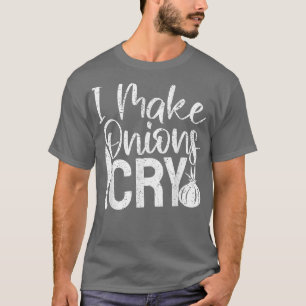 Funny Chef CookingIk maak uien droog T-shirt
