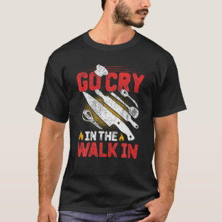 Funny Chef Design for Men Kitchen Chef Culin T-shirt