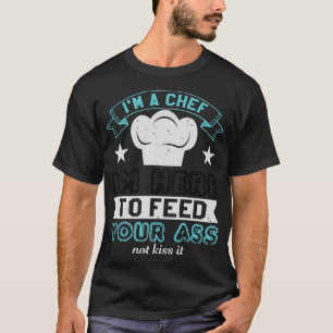 Funny Chef dierverjaardagskukok T-shirt